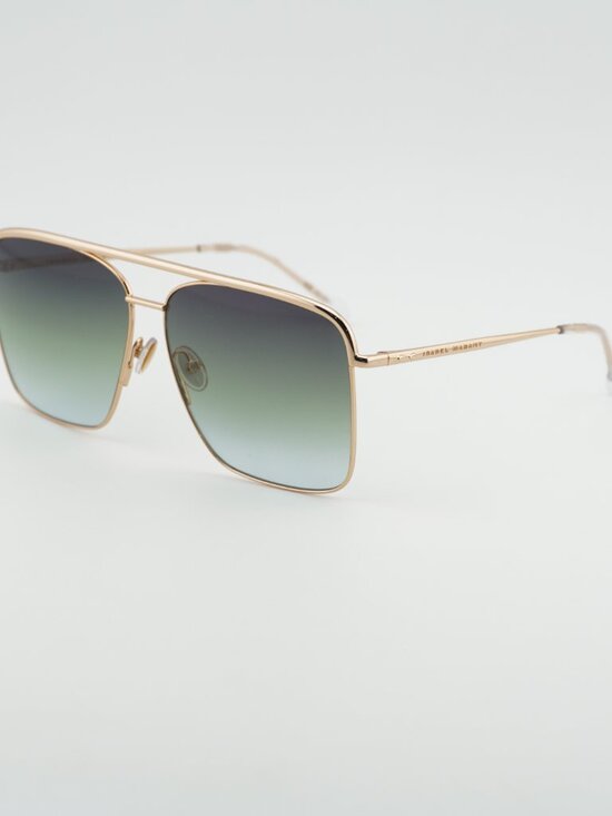 Isabel Marant IM 0118/S 0000 IB Sunglasses Gold Square Frame 
